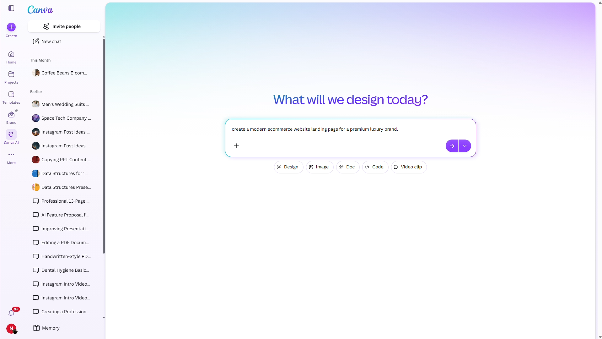 Canva AI