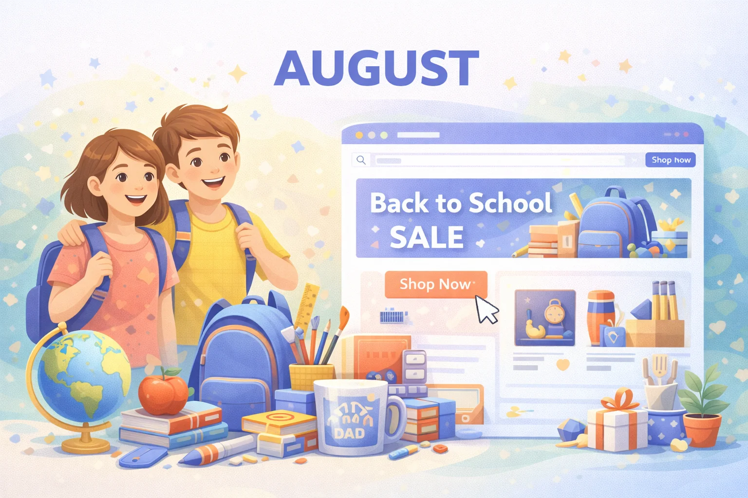 August ecommerce dates